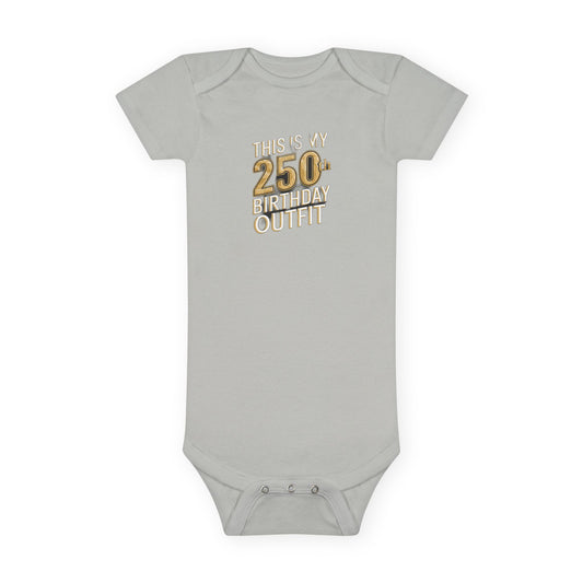 250th Birthday Outfit Baby Onesie