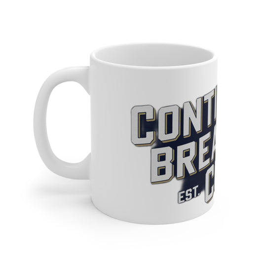 Continental Breakfast Club Mug 11oz | Vintage Patriotic