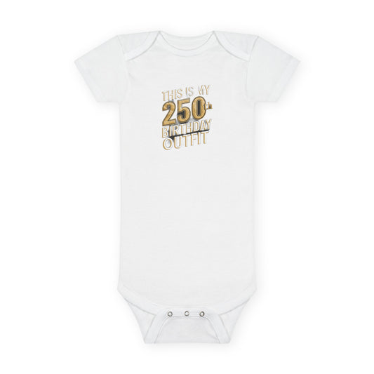 250th Birthday Outfit Baby Onesie