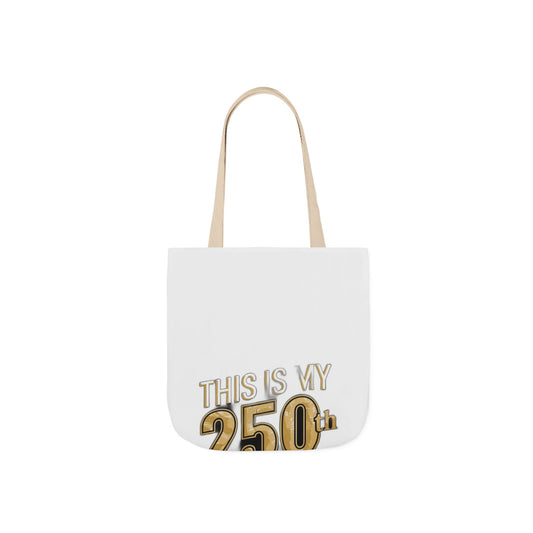250th Birthday Outfit Canvas Tote Bag