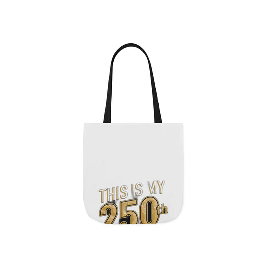 250th Birthday Outfit Canvas Tote Bag