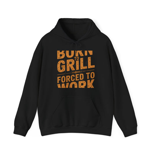 Born to Grill Hoodie | BBQ Patriotic Humor