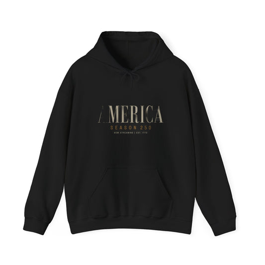America Season 250 Hoodie | Patriotic Streaming Humor